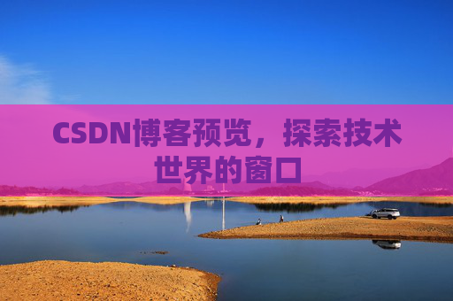 CSDN博客预览,探索技术世界的窗口